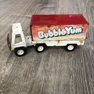 Vintage Buddy L Soft 'n Juicy Bubble Yum Bubble Gum Pressed Steel Toy Truck